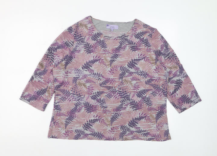 Honor Millburn Women’s Multicoloured Floral Tunic Blouse Size 18
