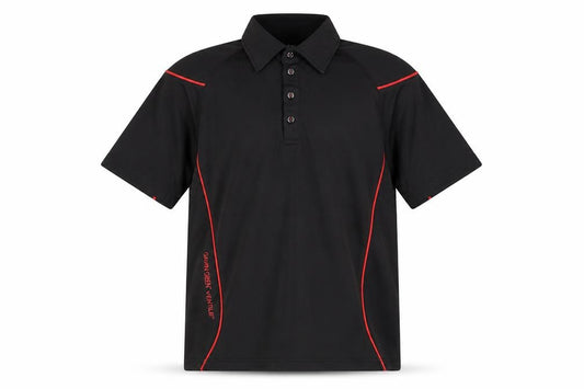 Galvin Green Men's Black Ventil8 Polo Shirt Size M Performance Golfwear