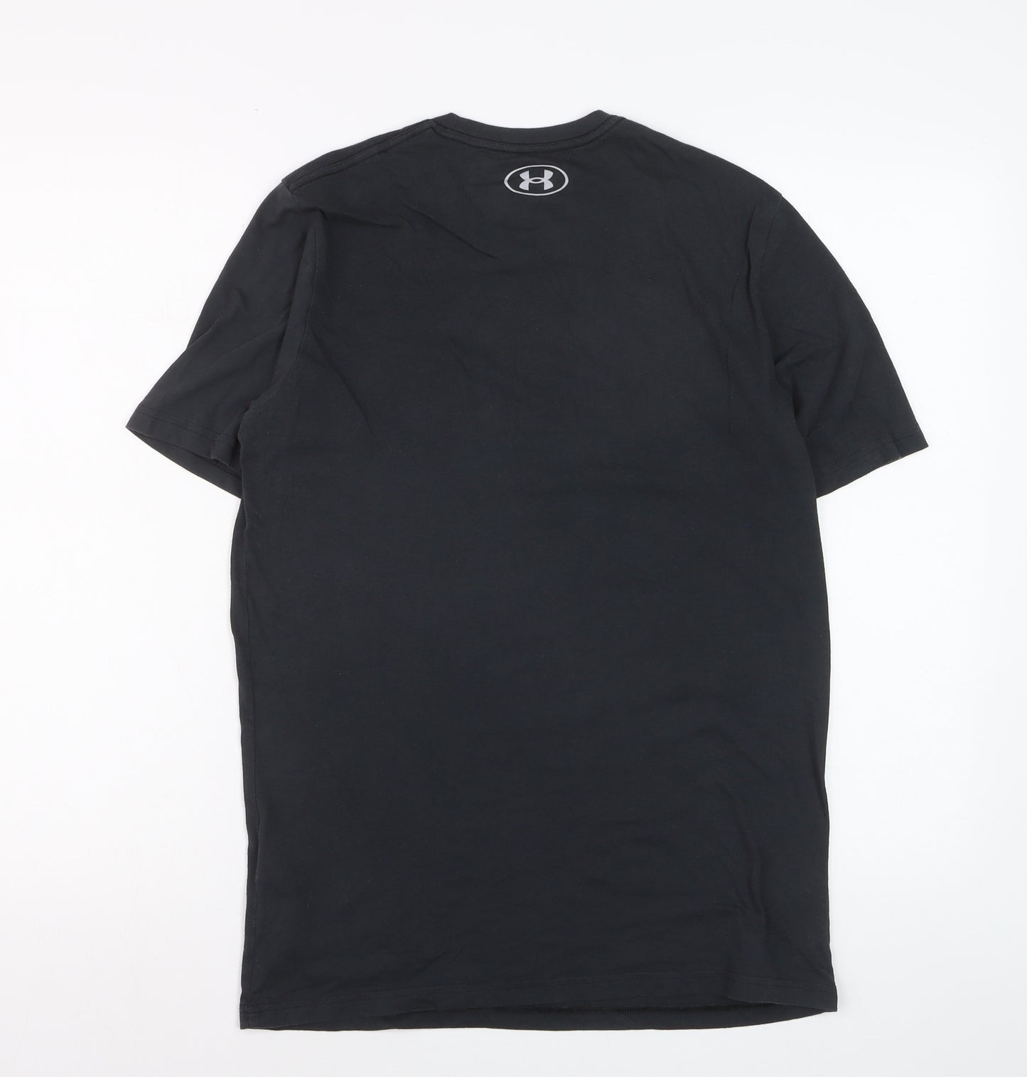 Under Armour Men's Black Small Relaxed Fit T-Shirt
