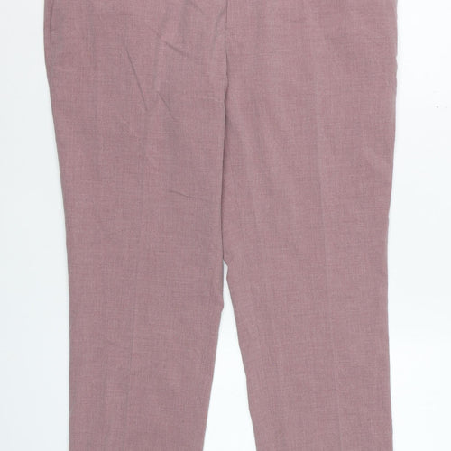 Marks and Spencer Men’s Pink Classic Dress Pants 38W 29L
