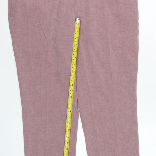 Marks and Spencer Men’s Pink Classic Dress Pants 38W 29L