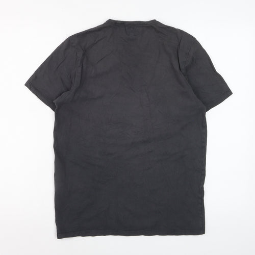 Levi's Men's Black Cotton Crew Neck Short Sleeve T-Shirt Size S