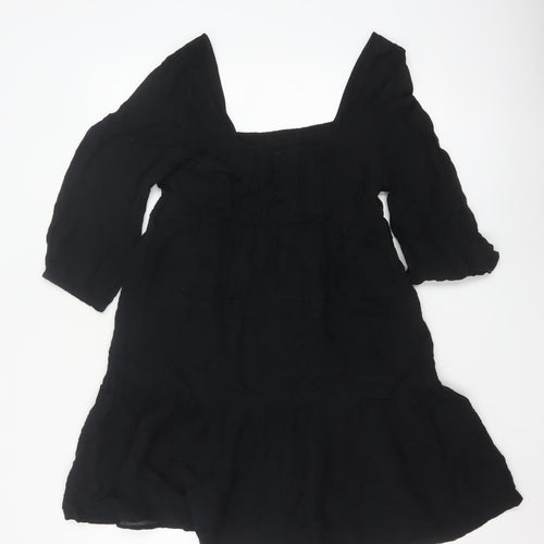 Marks and Spencer Women’s Black Size 6 Fit & Flare Short Dress