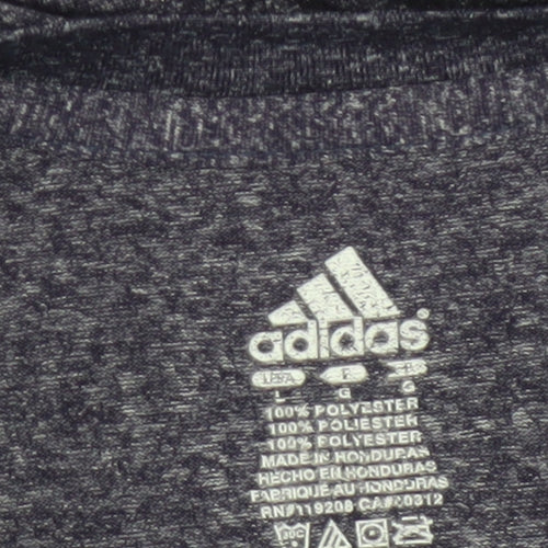 Adidas Men’s Blue Washington Basketball Long Sleeve Top Size L