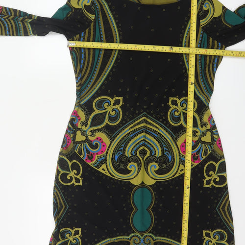Linea Women’s Multicoloured Paisley Shift Dress Size 12