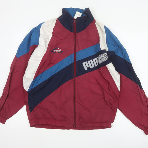 Puma Womens Multicoloured S Retro 90s Windbreaker Jacket
