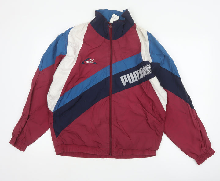 Puma Womens Multicoloured S Retro 90s Windbreaker Jacket
