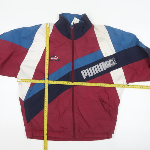 Puma Womens Multicoloured S Retro 90s Windbreaker Jacket