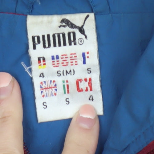 Puma Womens Multicoloured S Retro 90s Windbreaker Jacket