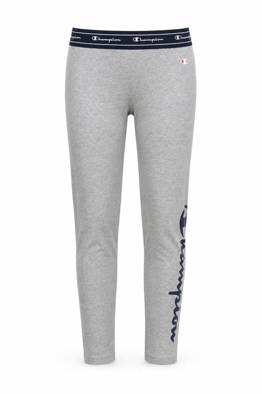 Champion Women’s Grey Small Logo Elastic Waist Leggings