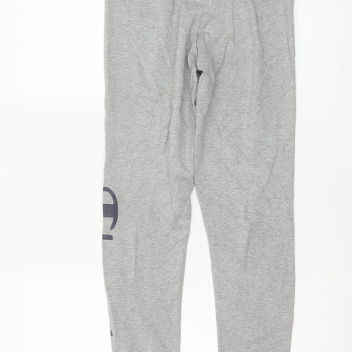 Champion Women’s Grey Small Logo Elastic Waist Leggings