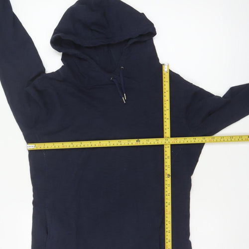 Regatta Women’s Navy Pullover Hoodie UK 12 Cotton Casual Outdoor Sweatshirt