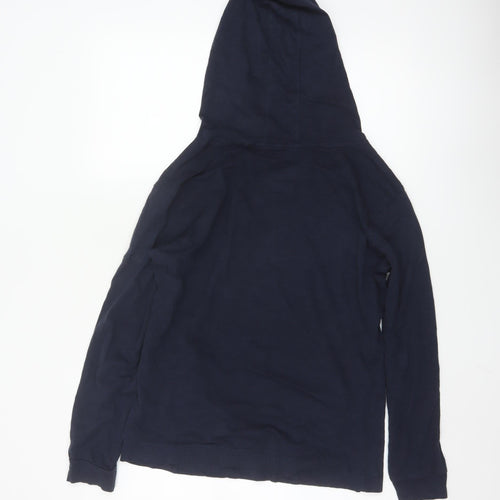 Regatta Women’s Navy Pullover Hoodie UK 12 Cotton Casual Outdoor Sweatshirt