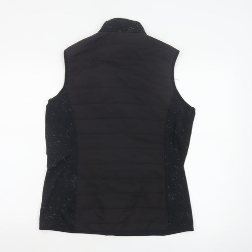 Marks and Spencer Womens Black Size 14 Quilted Bodywarmer