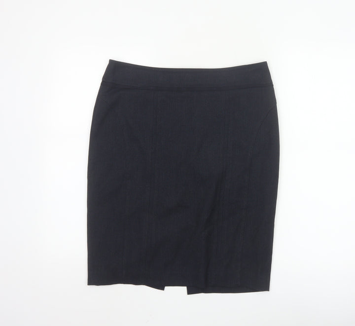 Next Women’s Black Knee Length Pencil Skirt Size 12