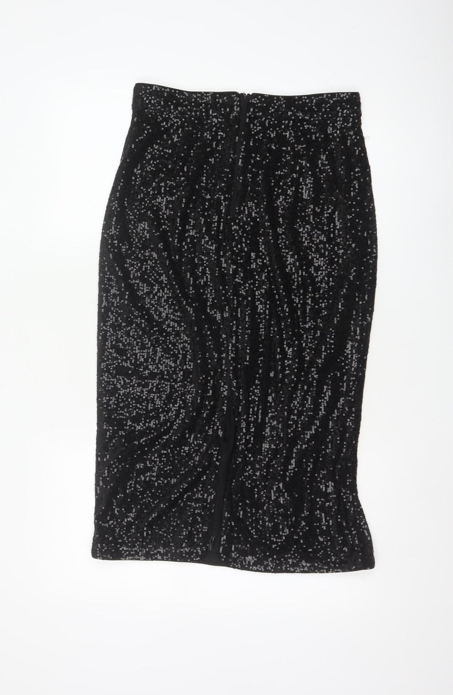 Marks and Spencer Women’s Black Sequin Pencil Skirt Size 10