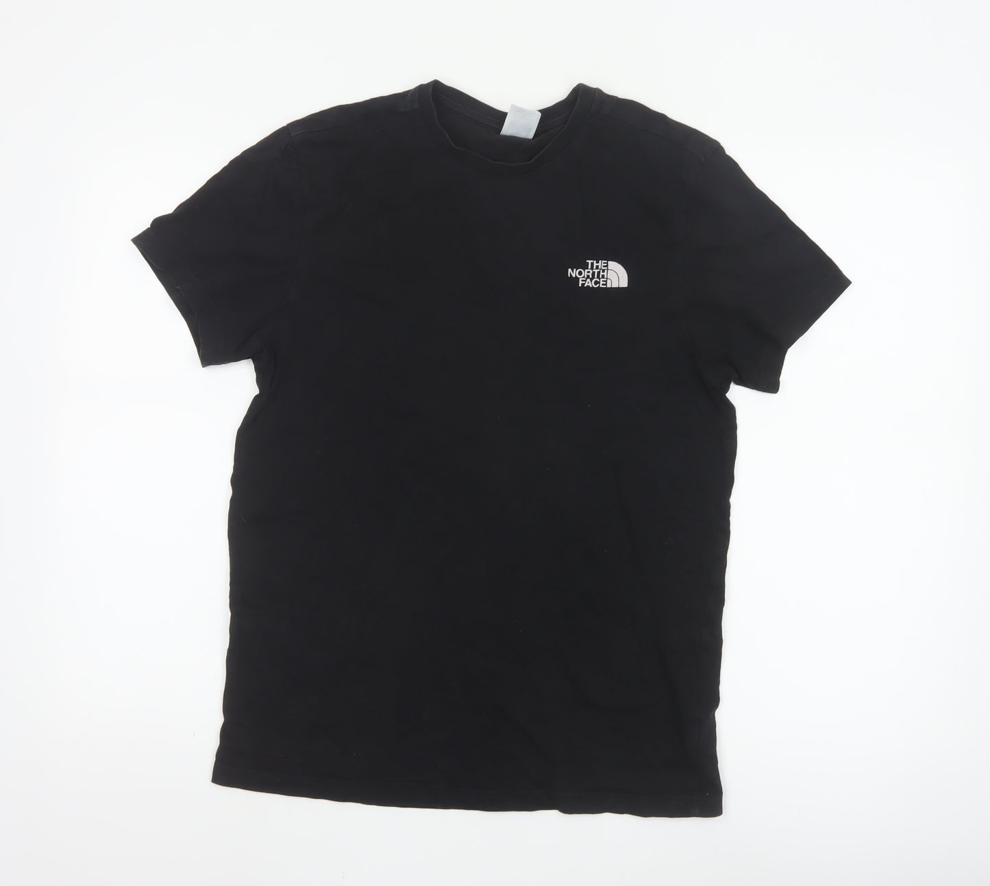 The North Face Men's Black Cotton Crew Neck T-Shirt Size S