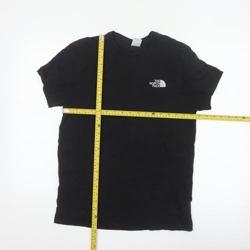 The North Face Men's Black Cotton Crew Neck T-Shirt Size S