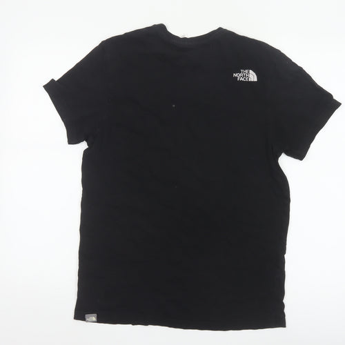 The North Face Men's Black Cotton Crew Neck T-Shirt Size S