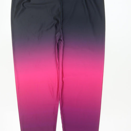 Hype Girls Pink Ombré Leggings 15 Years Activewear Trousers