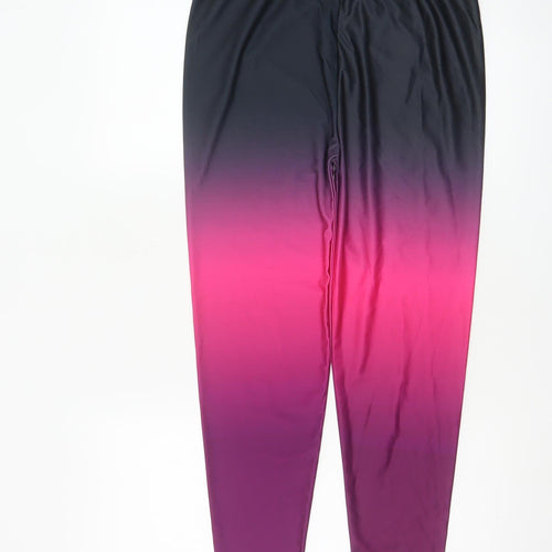 Hype Girls Pink Ombré Leggings 15 Years Activewear Trousers