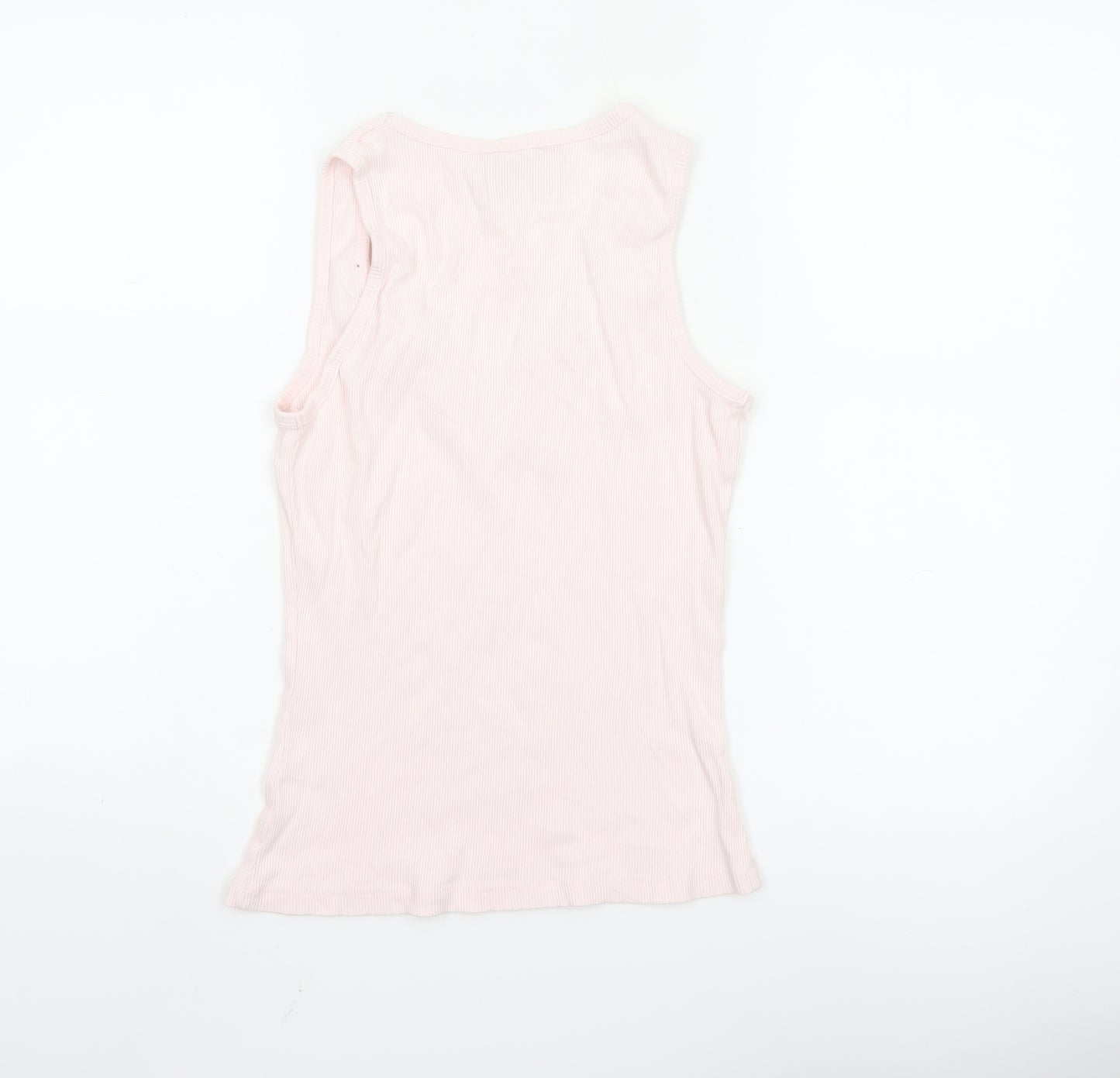 Joe Browns Women’s Pink Lace Trim Cotton Camisole Tank Top Size 14