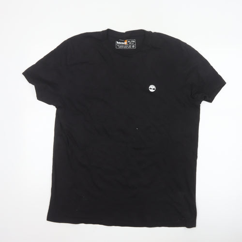 Timberland Men's Black XL Slim Fit Organic Cotton T-Shirt