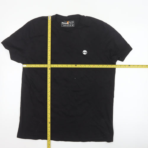 Timberland Men's Black XL Slim Fit Organic Cotton T-Shirt