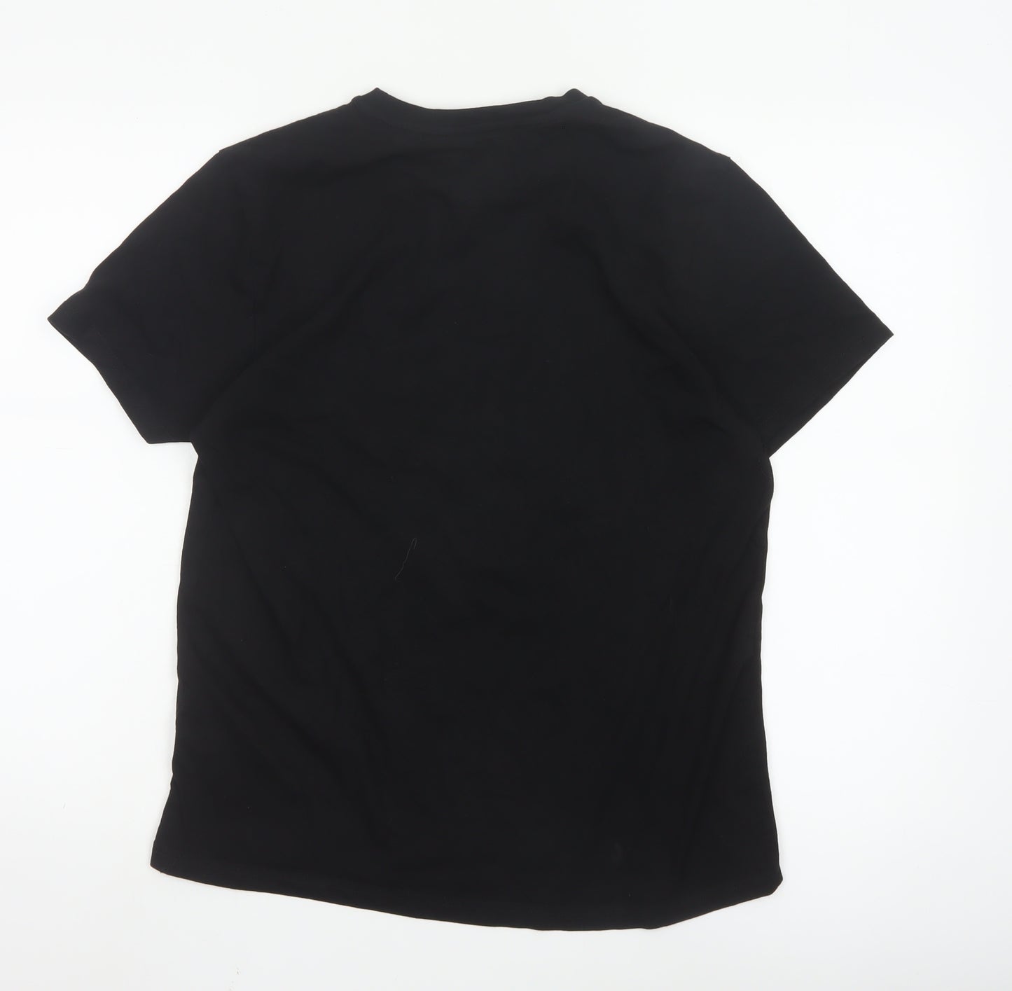 Cartoon Network Johnny Bravo Black Christmas Graphic Men's M T-Shirt