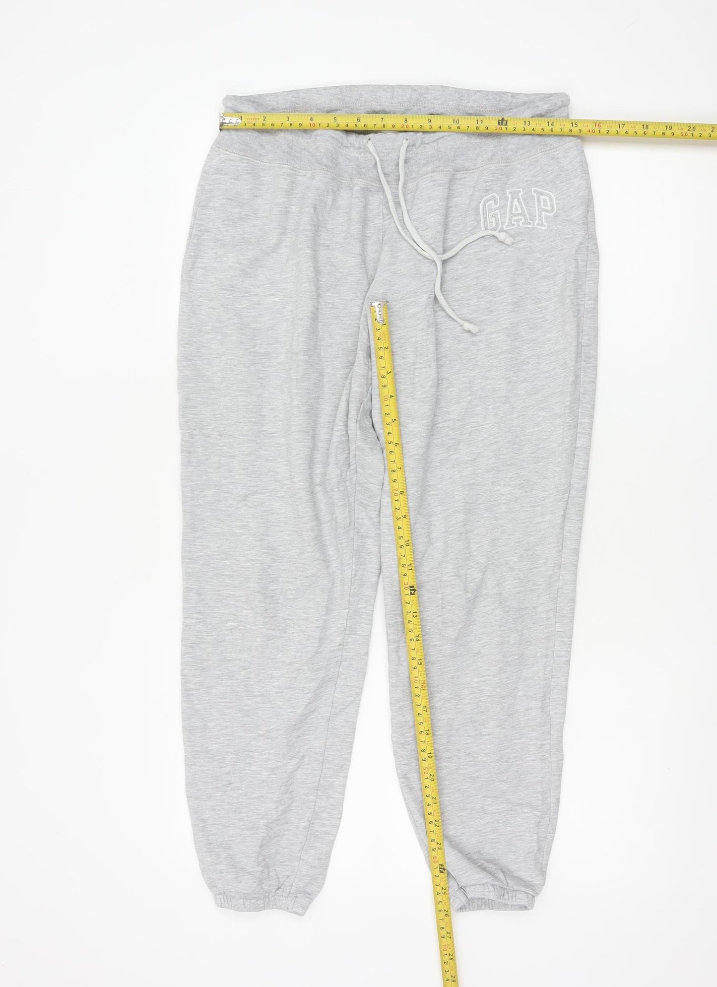 GAP Womens Grey Fleece Sweatpants L Comfortable Casual Joggers