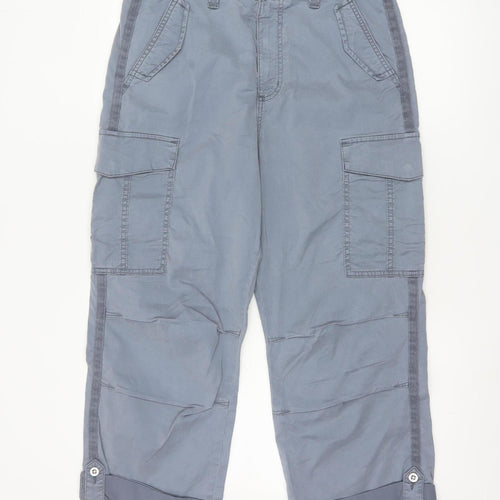 Marks and Spencer Women’s Grey Cargo Trousers Size 12 Regular