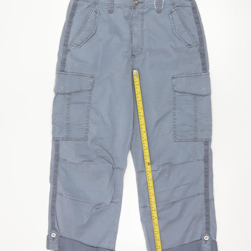 Marks and Spencer Women’s Grey Cargo Trousers Size 12 Regular