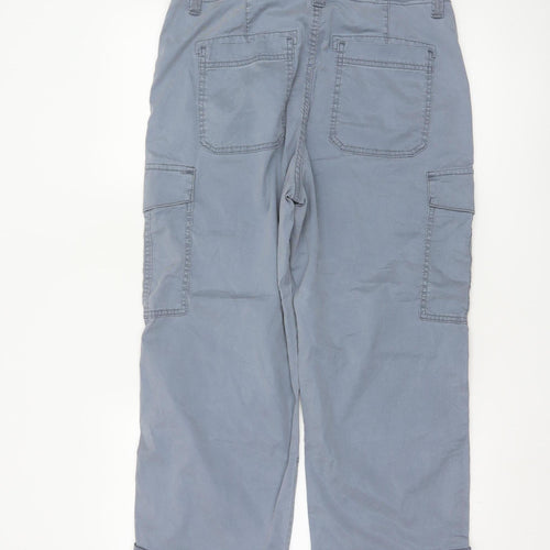Marks and Spencer Women’s Grey Cargo Trousers Size 12 Regular