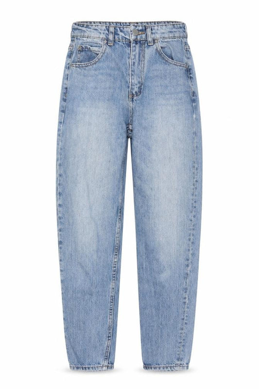 Zuki Womens Blue High Rise Mom Jeans Size 10 Relaxed Fit