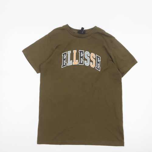 Ellesse Boys Brown Logo Short Sleeve T-Shirt 13-14 Years