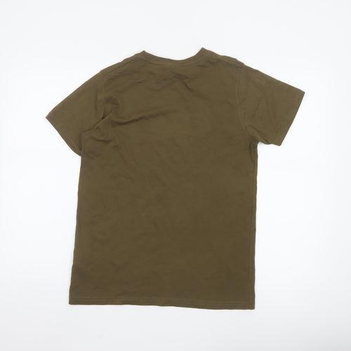 Ellesse Boys Brown Logo Short Sleeve T-Shirt 13-14 Years