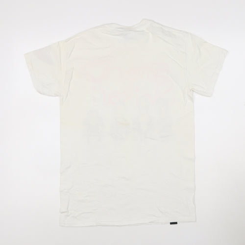 Gildan Men’s White Enter Shikari Band Graphic Cotton T-Shirt Size S