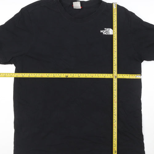 The North Face Men's Black Cotton Graphic Outdoor T-Shirt L