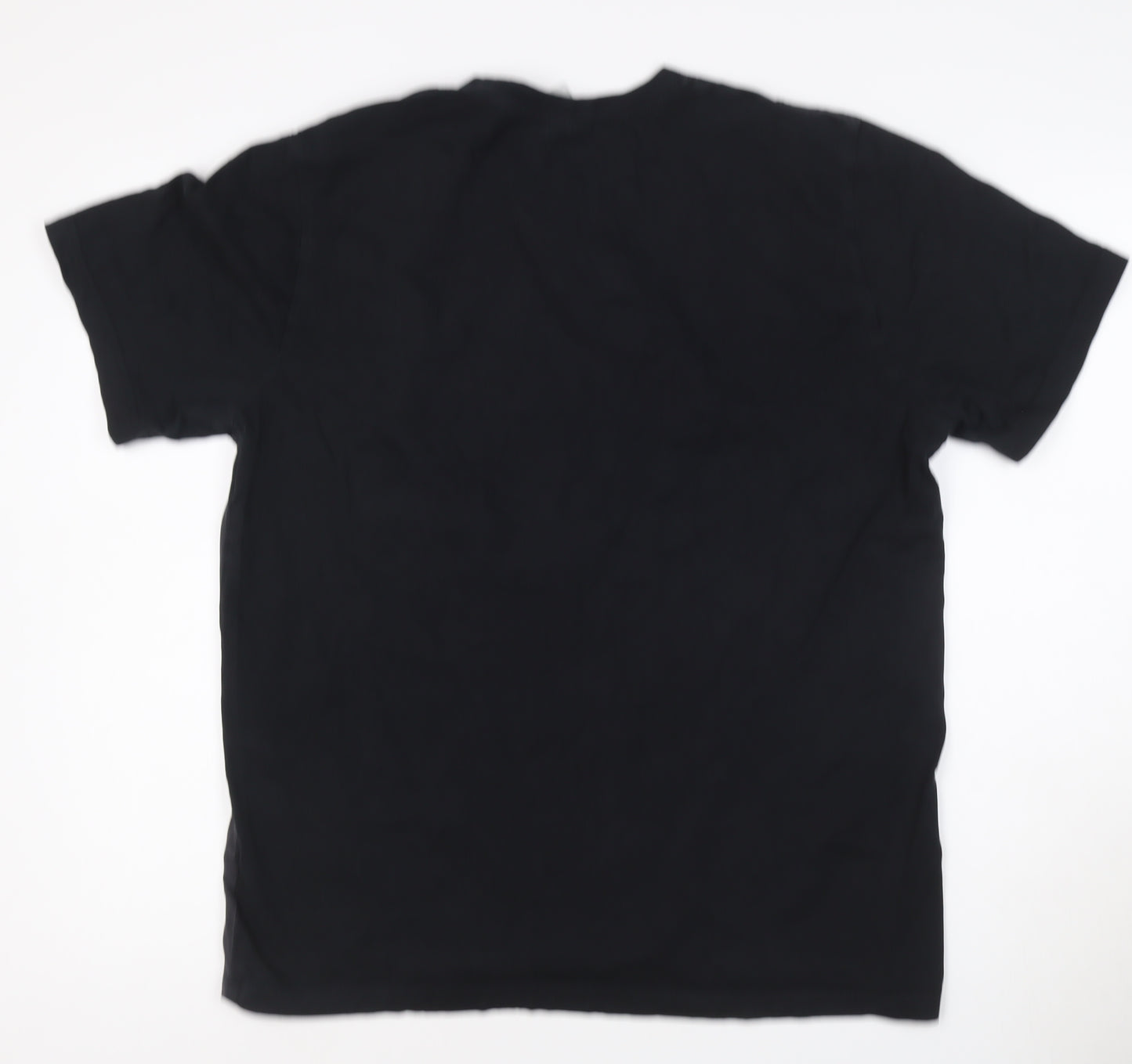 Nike Men's Black Crew Neck Short Sleeve Graphic T-Shirt Size L