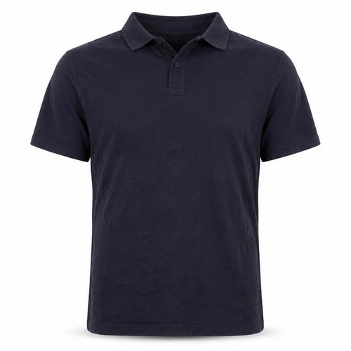 Monsoon Men's Blue Cotton Polo Shirt Size M Short Sleeve