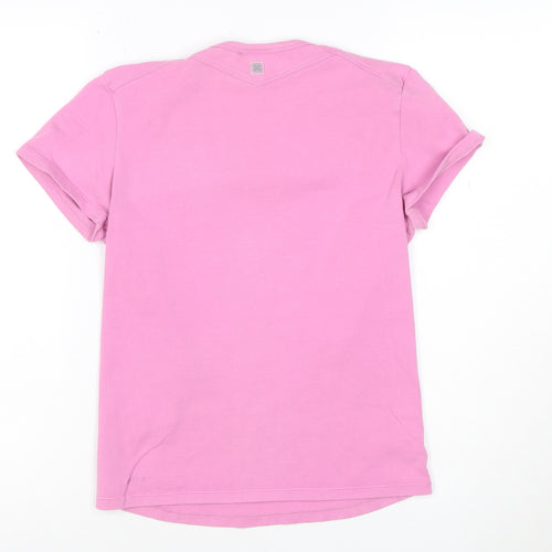 Nike Women's Pink Dri-FIT Short Sleeve T-Shirt M Sportswear