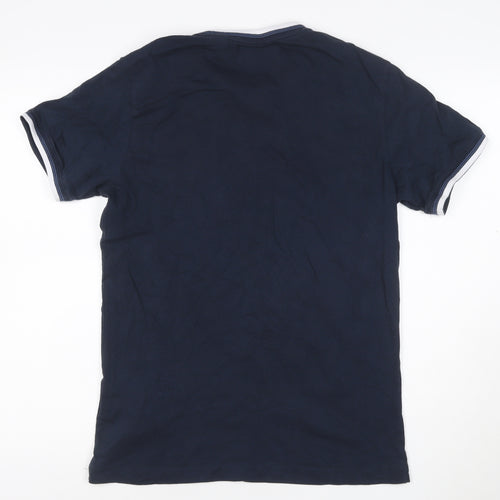 Original Penguin by Munsingwear Men's Navy Crew Neck Cotton T-Shirt Size M