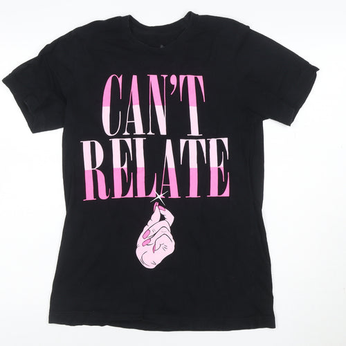 Jeffree Star Women's Black T-Shirt Medium Graphic Short Sleeve