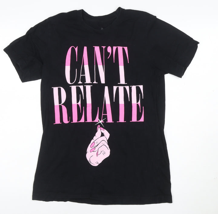 Jeffree Star Women's Black T-Shirt Medium Graphic Short Sleeve