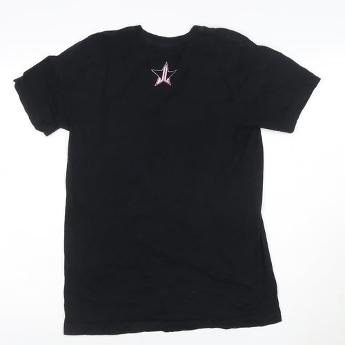 Jeffree Star Women's Black T-Shirt Medium Graphic Short Sleeve