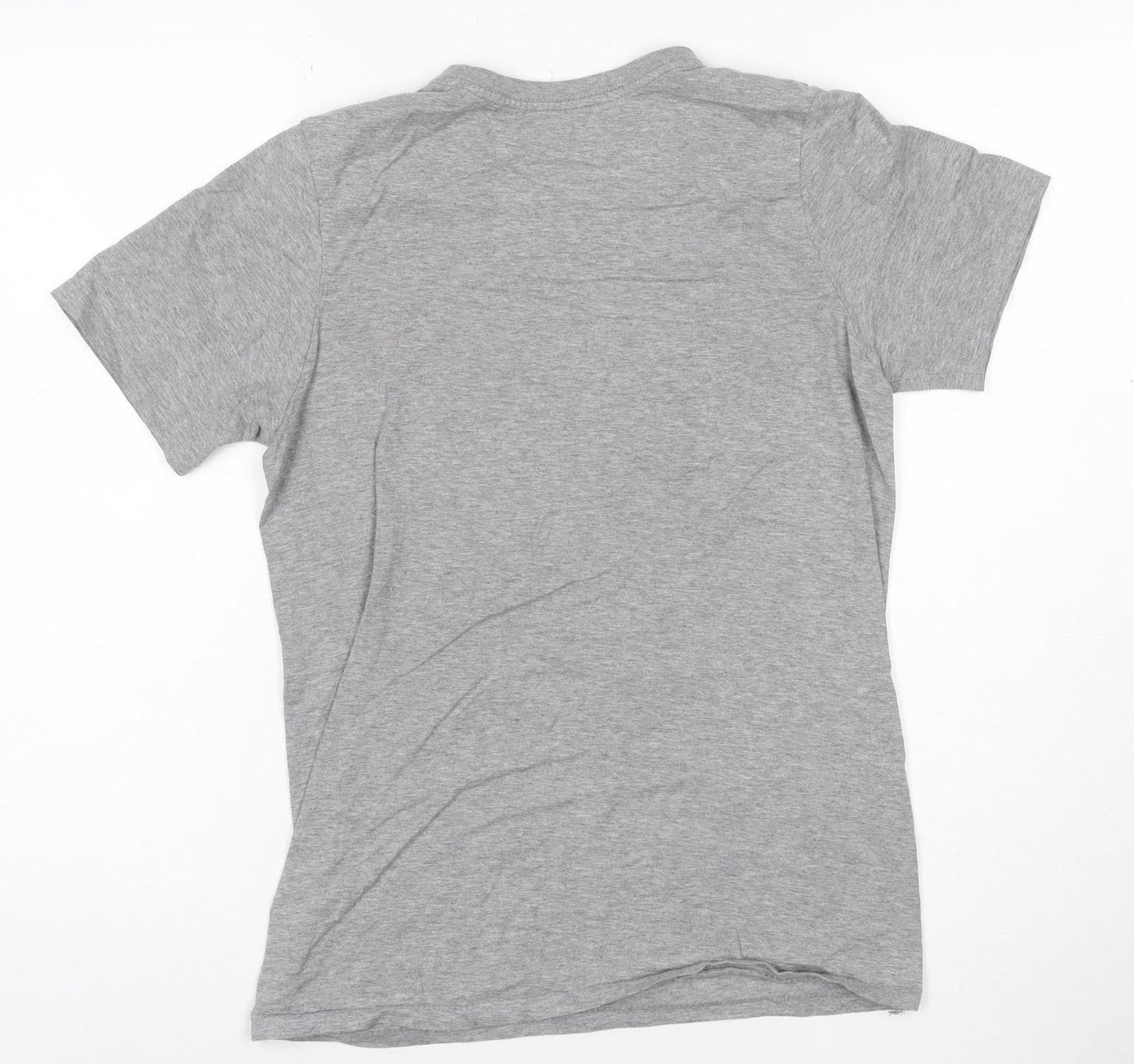 Nike Womens Grey Just Do It T-Shirt M Short Sleeve Sports Top
