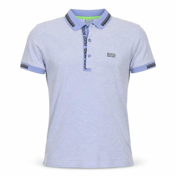 Hugo Boss Men's Blue Slim Fit Polo Shirt Size S Classic Style