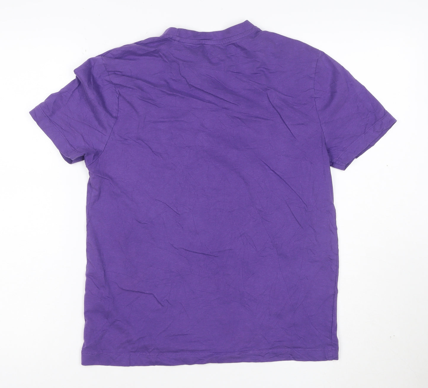 Batman The Joker Purple Cotton T-Shirt Men's S Comic Graphic