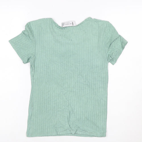 The Terry Women’s Green Short Sleeve Basic T-Shirt Size M