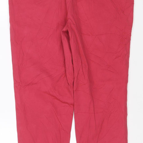 Next Women's Red Tailored Straight Jeans Size 10 Regular